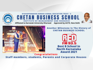 Red FM 93.5 congratulates Chetan B School