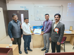 Award presentation ceremony