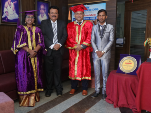 Graduation day celebration at Chetan B School